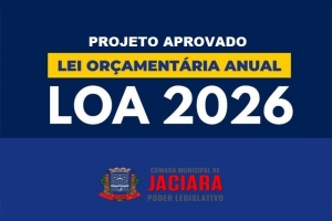 Em sess�es extraordin�rias, vereadores aprovam Or�amento para 2026