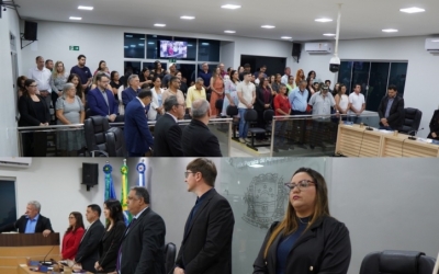 Legislativo entrega t�tulo de cidad�o e mo��es de aplausos na �ltima sess�o do ano