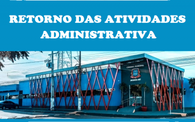 Legislativo jaciarense retoma as atividades administrativas