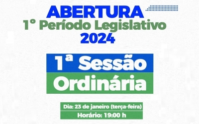 Câmara de Jaciara retorna aos trabalhos legislativos em 2024