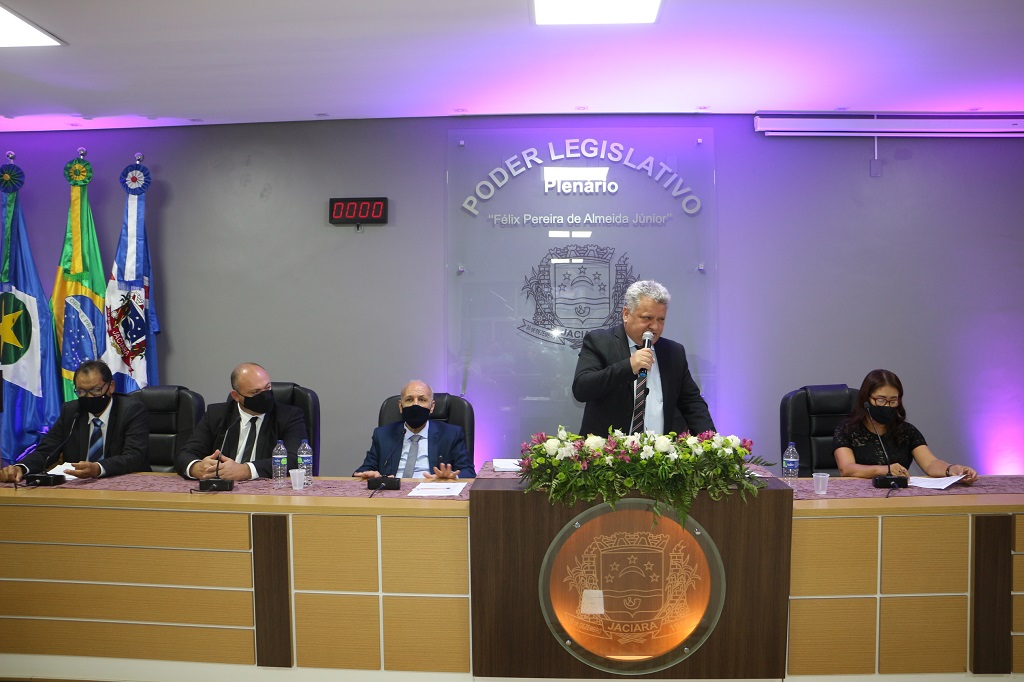CMARA MUNICIPAL DE JACIARA | Ferreira Junior/Leandro Mota